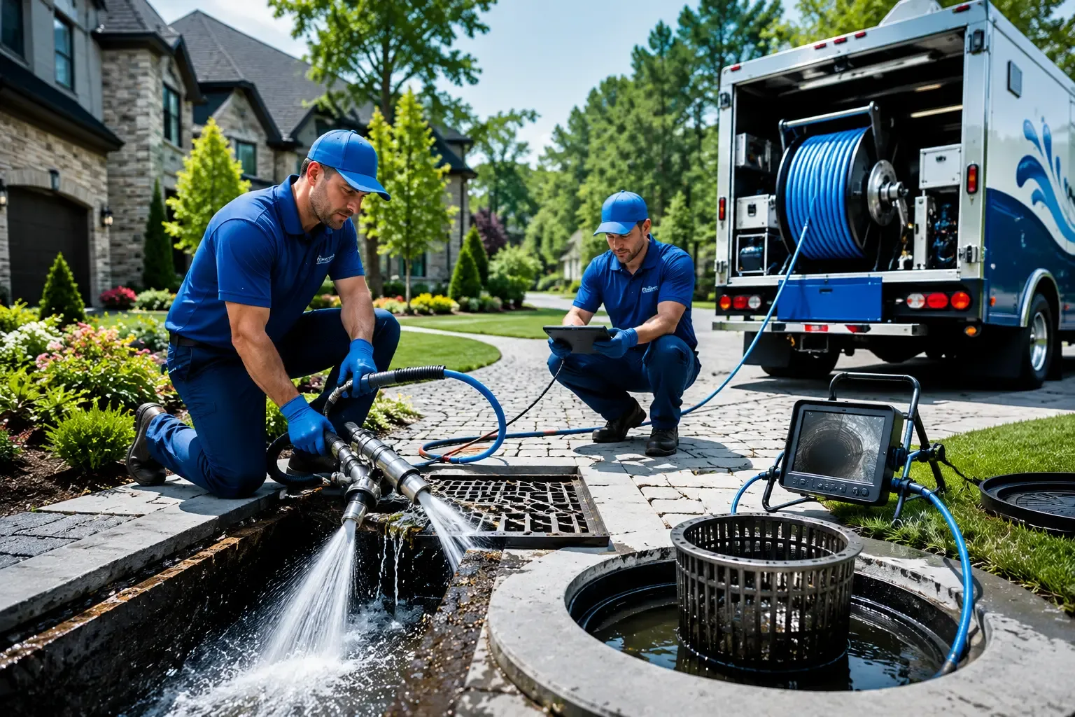 Local outdoor drain cleaning professionals in Owensville, IN
